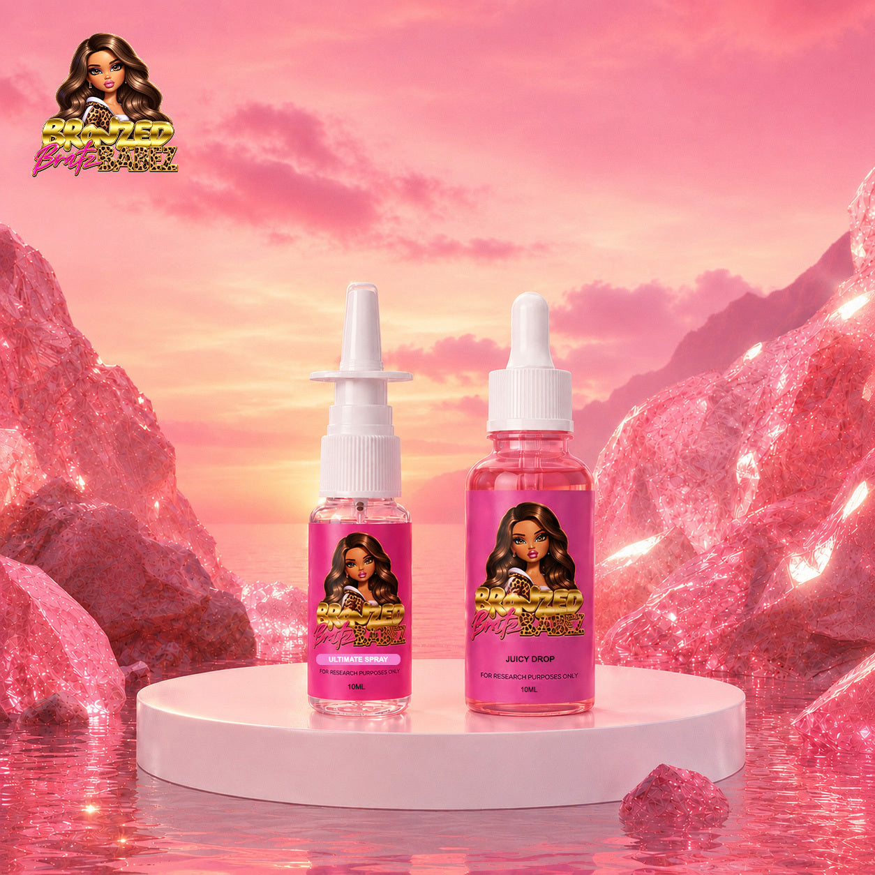 Ultimate Spray nasal spray with Juicy Drop duo
